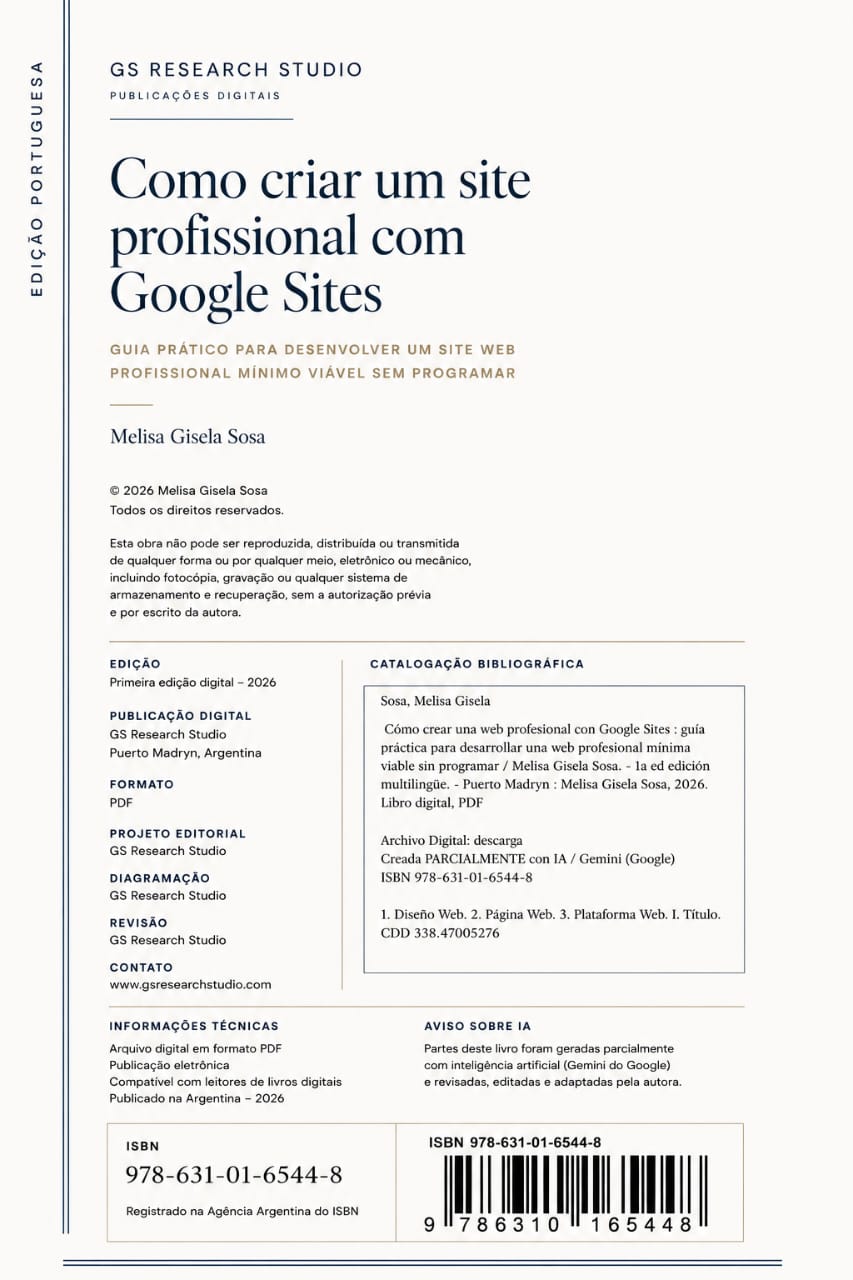 2.1 PORTUGUES IBSN - LEGAL Como criar um site profissional com Google Sites - Imagen 2