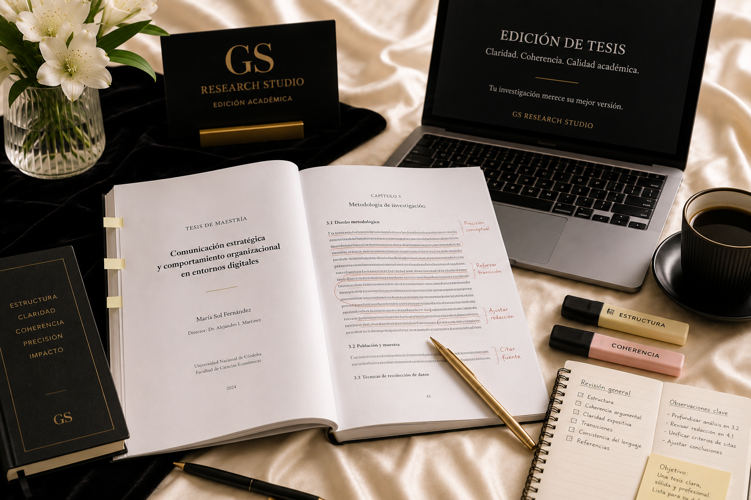 Catálogo GS Research Studio 6 2.1 edición de tesis