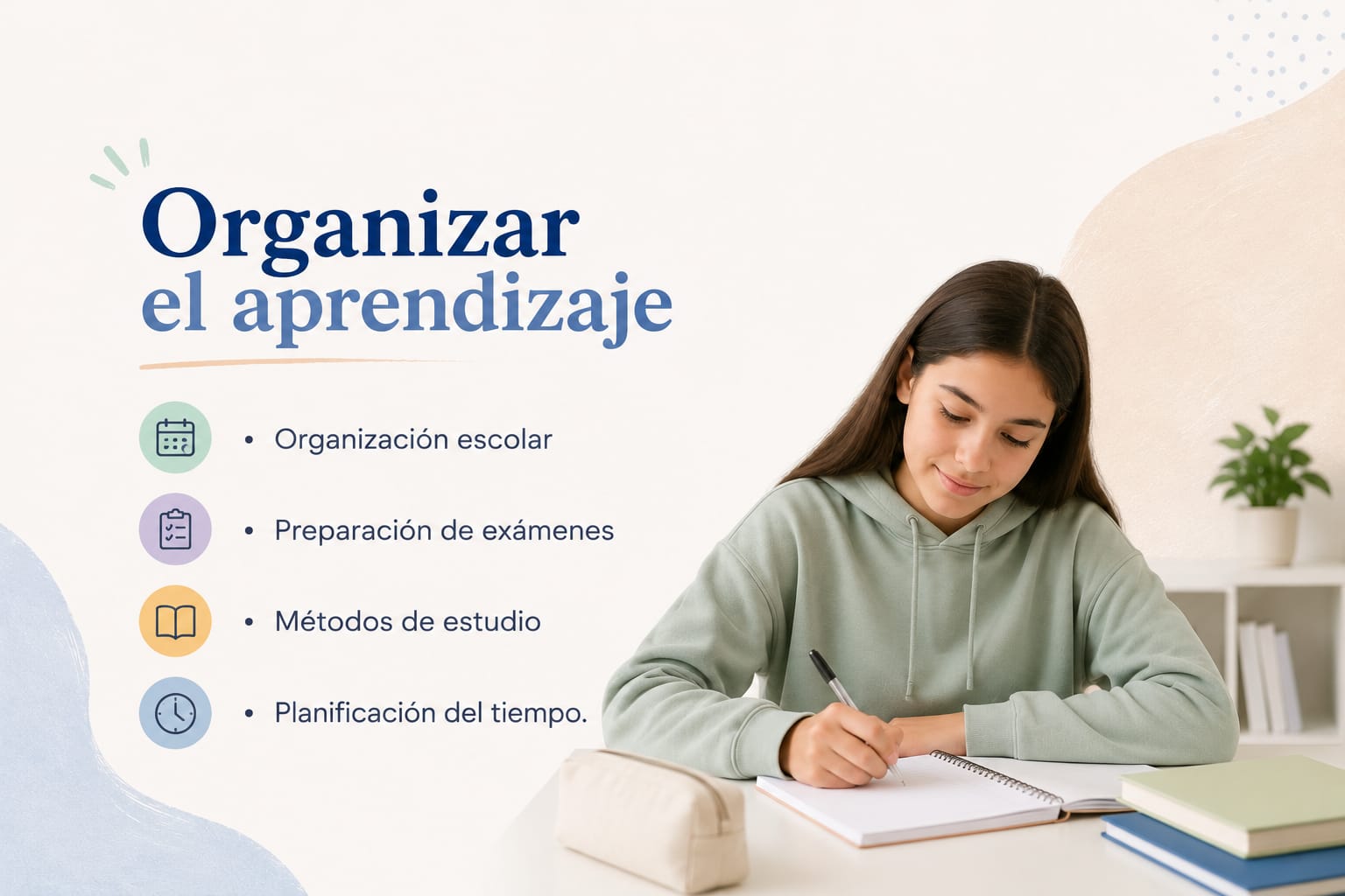 organizar el aprendizaje