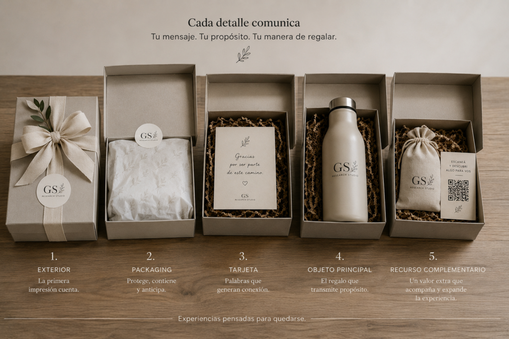 Regalos con Propósito packaging